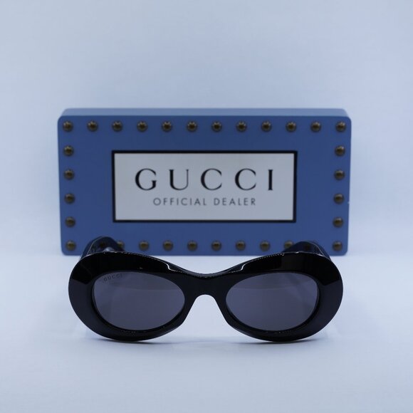 Final Price! Gucci GG1696S 001 Black Grey Sunglasses main image 8